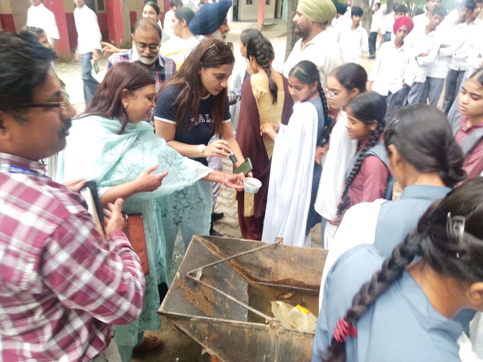 War on Dengue: Health teams found larvae at different places